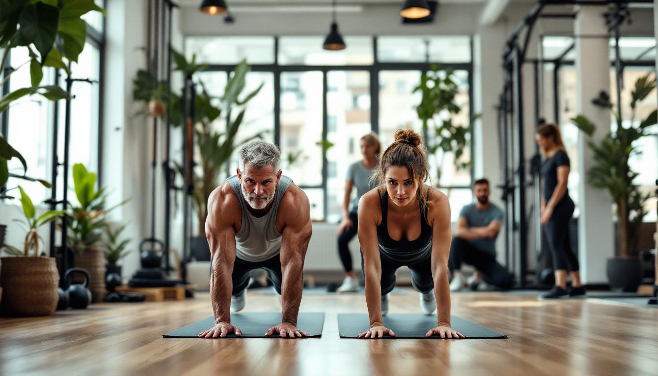 discover the 4 essential bodyweight exercises that elevate fitness from average to elite after 45, boosting strength, agility, and overall health.