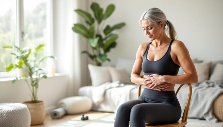 discover 5 effective chair exercises for waist slimming after 50 that don&#039;t require crunches. stay fit and toned with these simple, low-impact moves designed for your age.